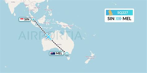 Singapore Airlines SQ227 (SIA227) from Singapore to Melbourne .